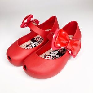 Minnie Melissa Minnie Mouse Disney Shoes Size 8